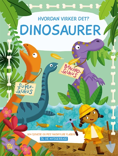 Dinosaurer - Til de nysgerrige (papbog med flapper)