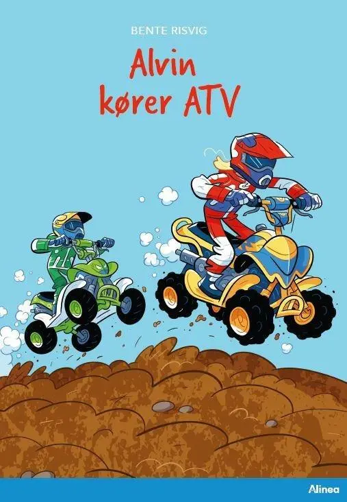 Billede af Alvin kører ATV, Blå Læseklub