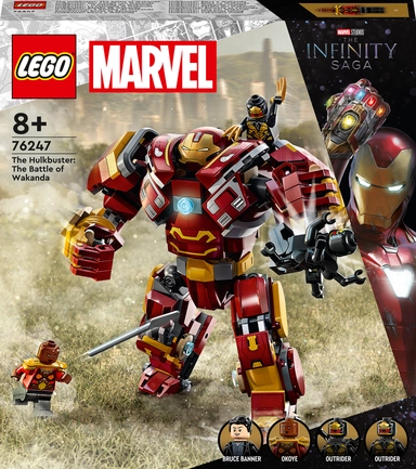76247 LEGO Super Heroes Hulkbuster​: Slaget om Wakanda