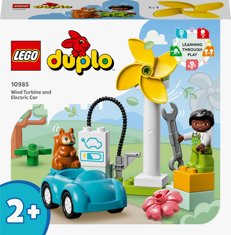 10985 LEGO DUPLO Town Vindmølle og elbil