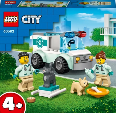 60382 LEGO City Great Vehicles Dyrlæge-redningsvogn
