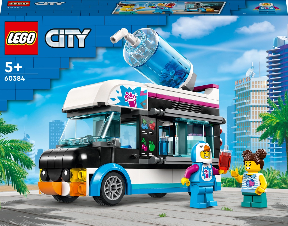 #2 - 60384 LEGO City Great Vehicles Pingvin-slushice-vogn