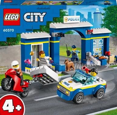 60370 LEGO City Police Skurkejagt ved politistationen