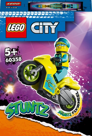60358 LEGO City Stuntz Cyber-stuntmotorcykel