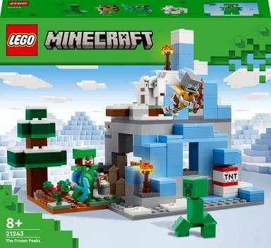 21243 LEGO Minecraft De frosne tinder