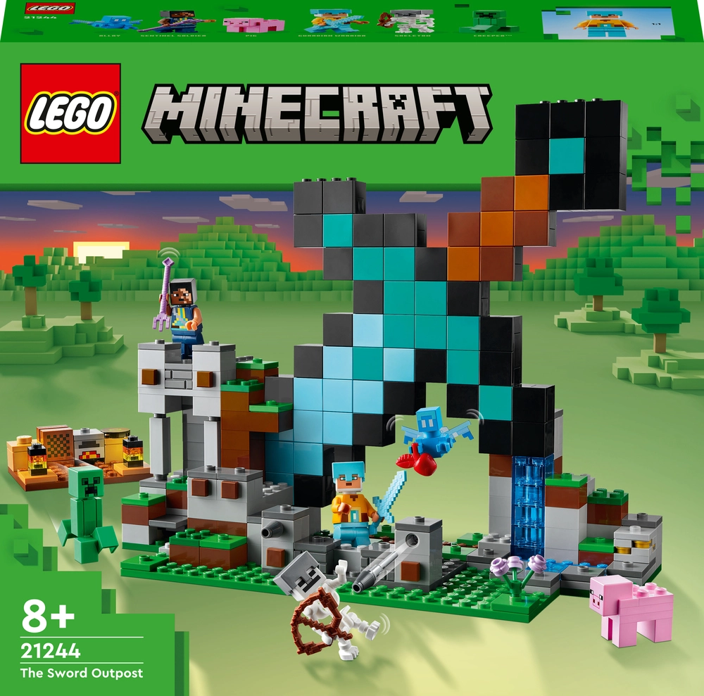 8: 21244 LEGO Minecraft Sværd-forposten