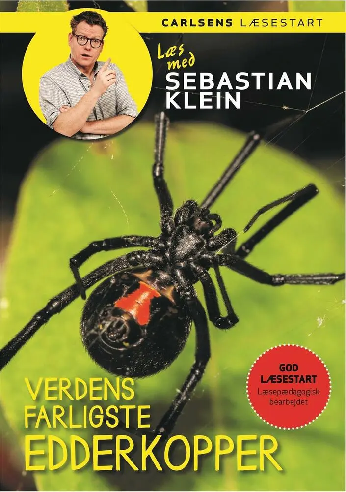 Billede af Læs med Sebastian Klein - Verdens farligste edderkopper