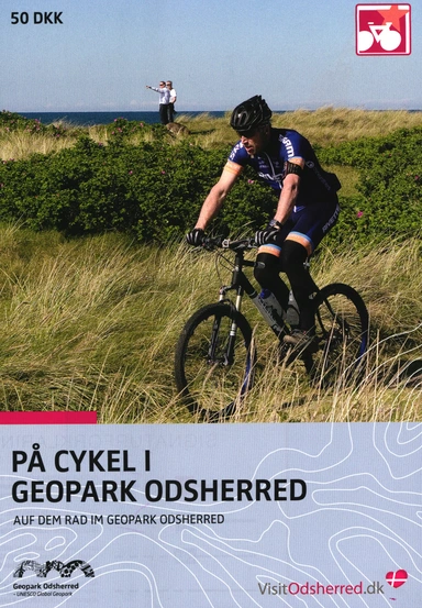 På cykel i Geopark Odsherred - kort
