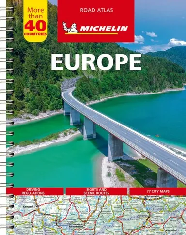 Michelin Motoring Atlas Europe 2023