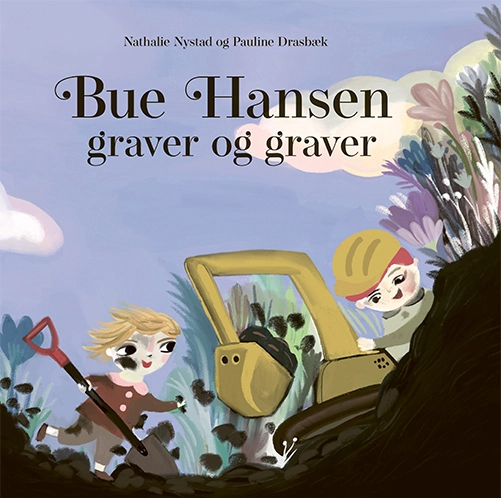 Billede af Bue Hansen graver og graver