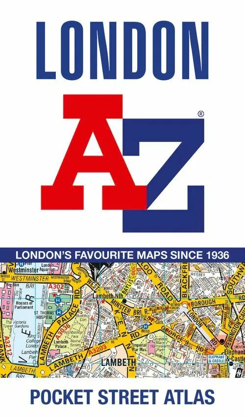 Billede af London A-Z Pocket Atlas