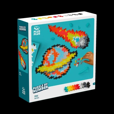 Plus-Plus Puzzle By Number Space 500 stk