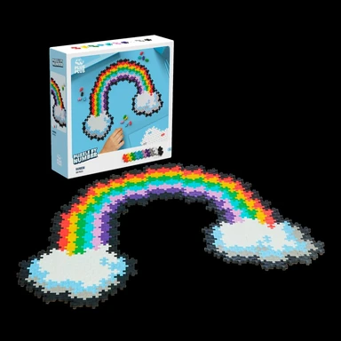 Plus-Plus Puzzle By Number Rainbow 500 stk
