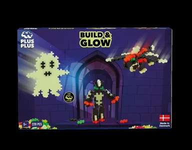 Plus-Plus Build and Glow - Glow in the Dark 360 stk