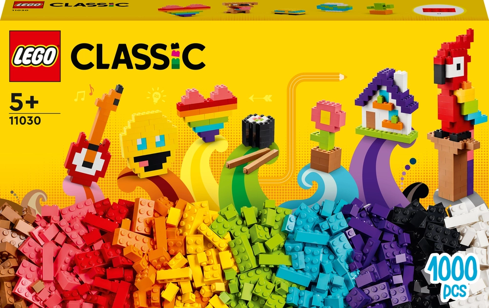 #3 - 11030 LEGO Classic Masser af klodser