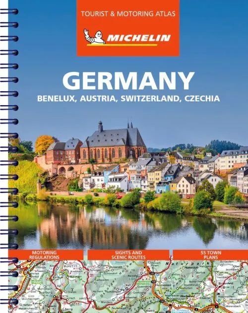 Billede af Germany, Benelux, Austria, Switzerland, Czech Republic, Michelin Tourist & Motoring Atlas