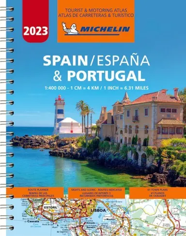 Michelin Tourist & Motoring Atlas Spain & Portugal 2023