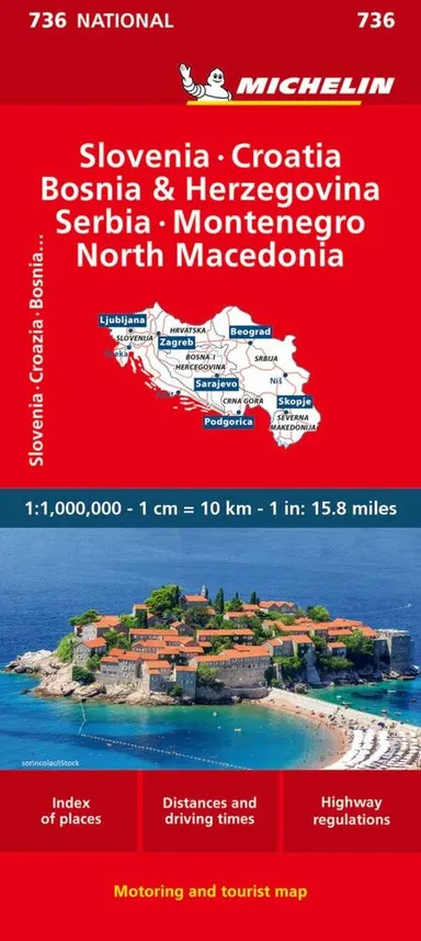 Slovenia, Croatia, Bosnia & Herzegovina, Serbia, Montenegro & Yug. Republic of Macedonia