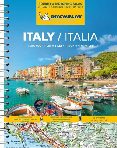 Michelin Tourist & Motoring Atlas Italy
