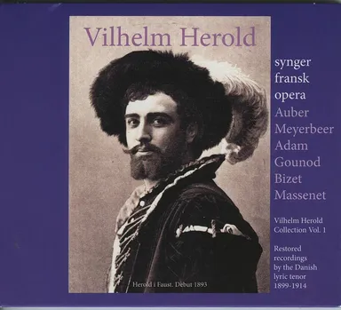 Vilhelm Herold synger fransk opera