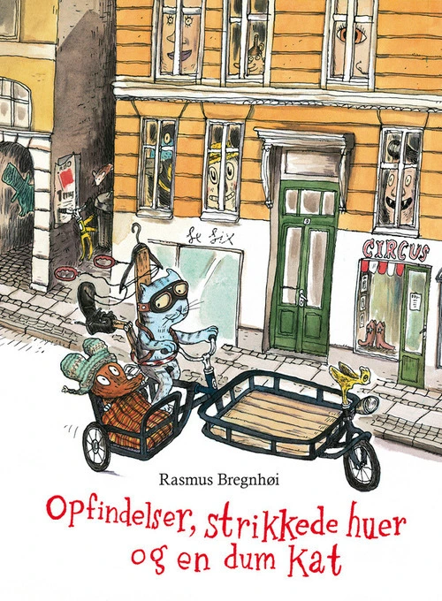 Billede af Opfindelser, strikkede huer og en dum kat