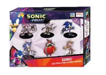 Sonic Actionfigur 6-pak asst