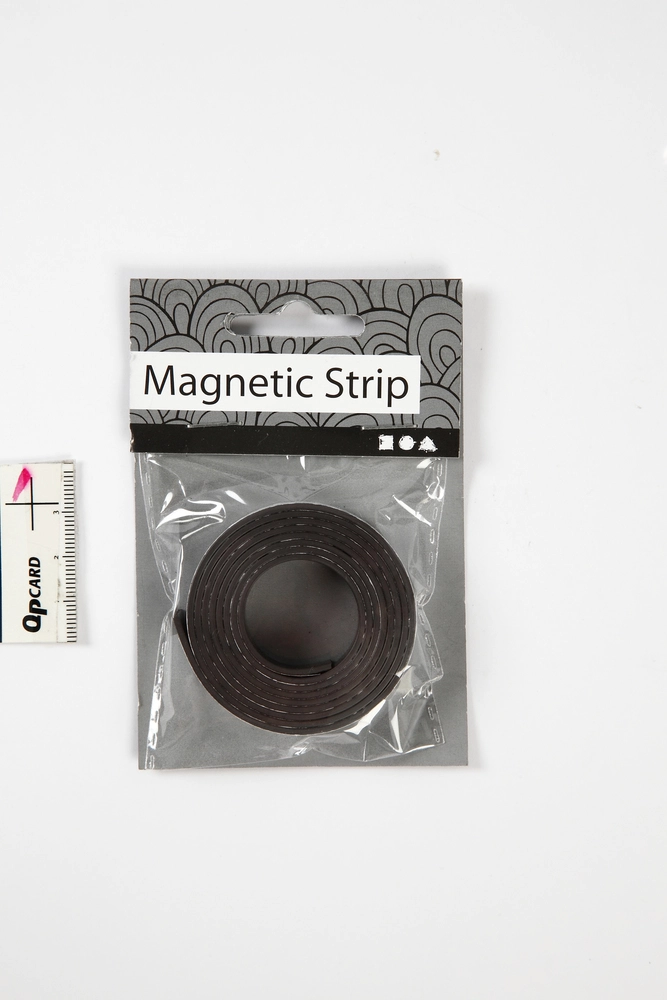 Magnetbånd selvklæbende 1 meter b 12,5 mm tykkelse 1,5 mm