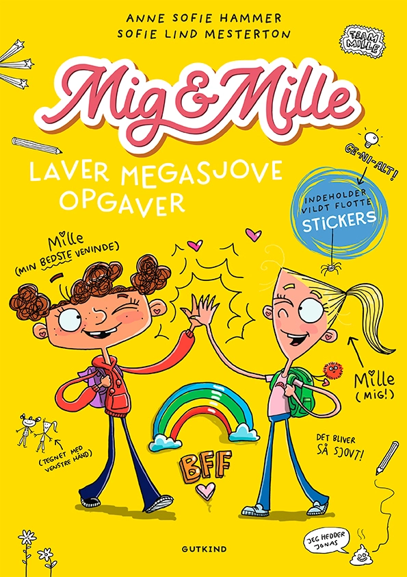 Billede af Mig & Mille laver megasjove opgaver
