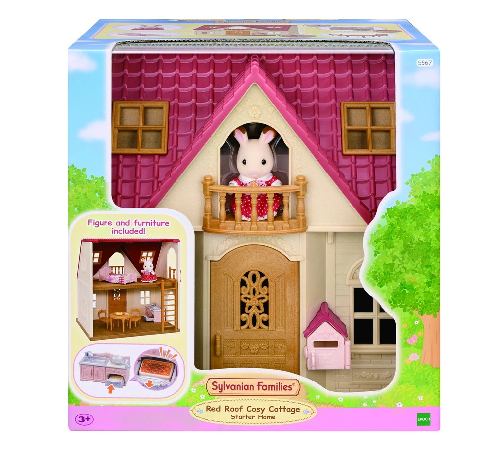 Sylvanian Families Startsæt Med Klassiske Møbler