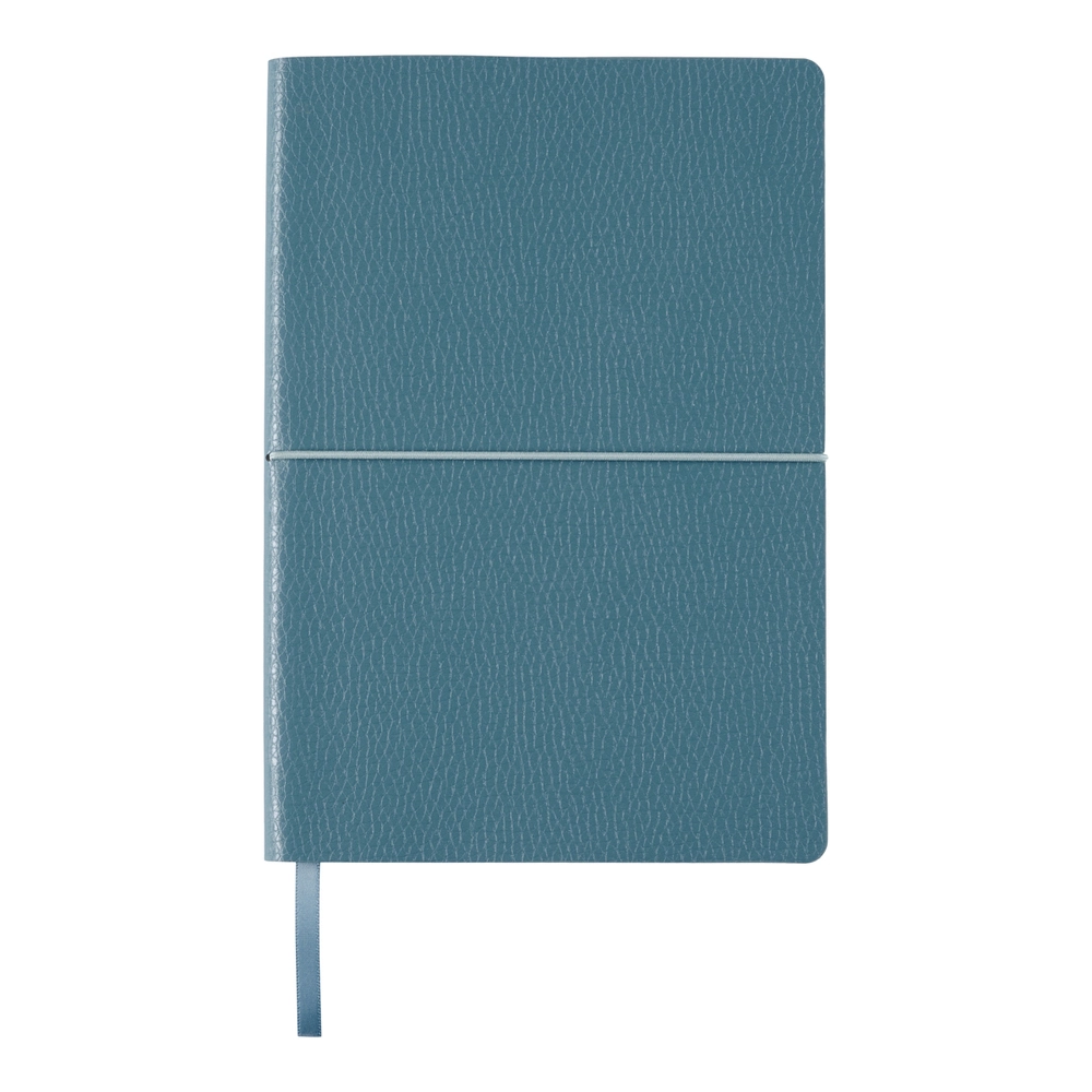 Notesbog A5 PU 96 blanke m/elastik