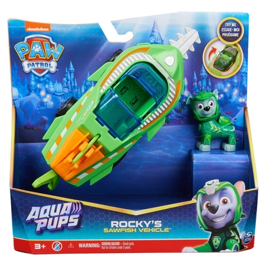 Paw Patrol Aqua Themed Vehicles - Rocky