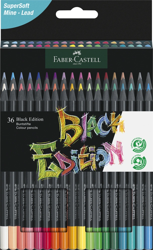 Farveblyant black edition Faber-Castell