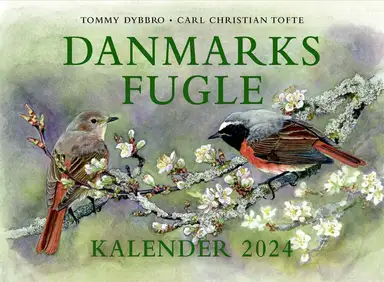 Danmarks fugle - kalender 2024.