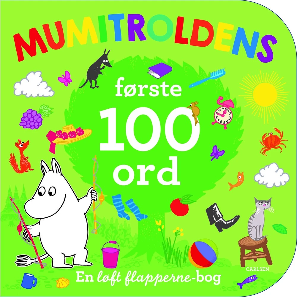 Billede af Mumitroldens første 100 ord