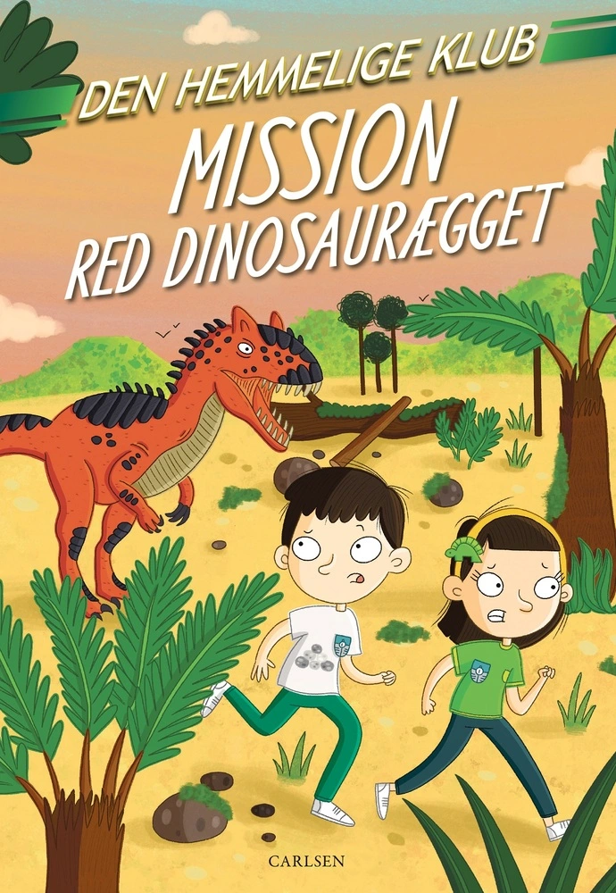 Billede af Den Hemmelige Klub: Mission red dinosaurægget