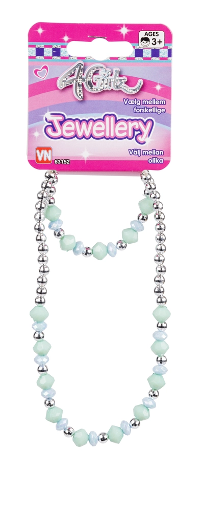 Halskæde og armbånd ass