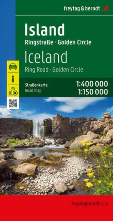 Freytag & Berndt Road Map Island - Iceland