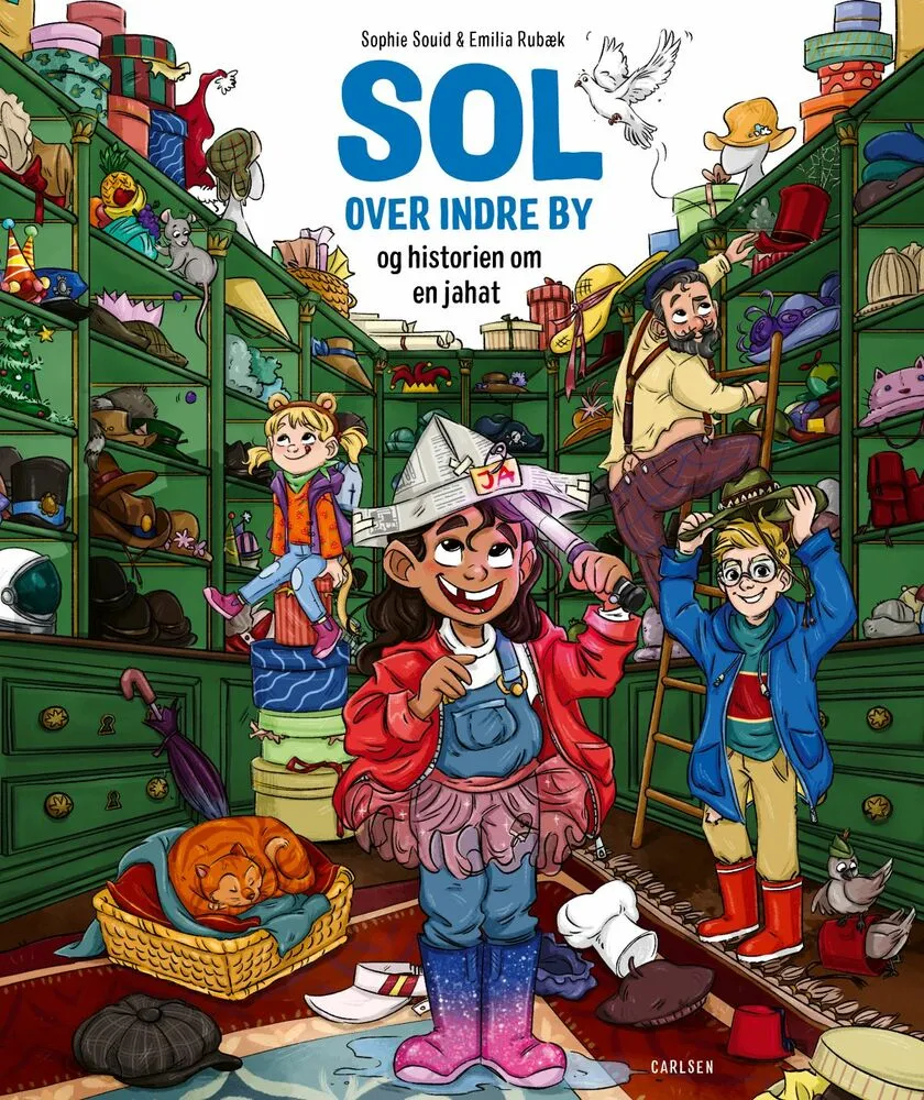 Billede af Sol over indre by og historien om en jahat