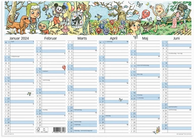 Kalender 2024 Otto Dickmeiss A3