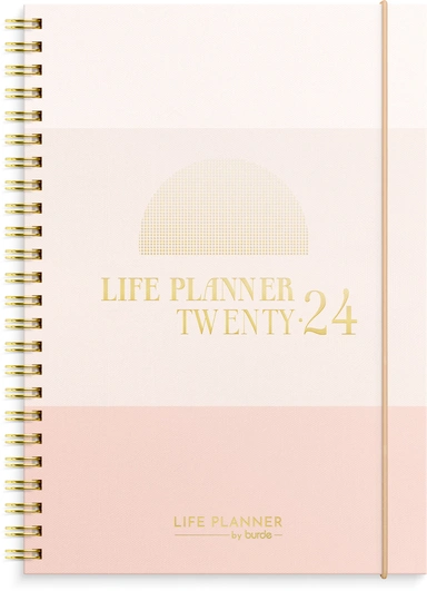 Life planner 2024 pink uge