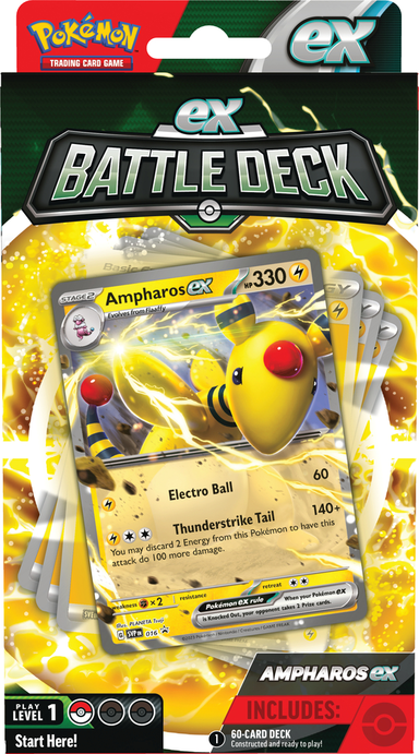 Pokémon Battle Deck: Ampharos EX