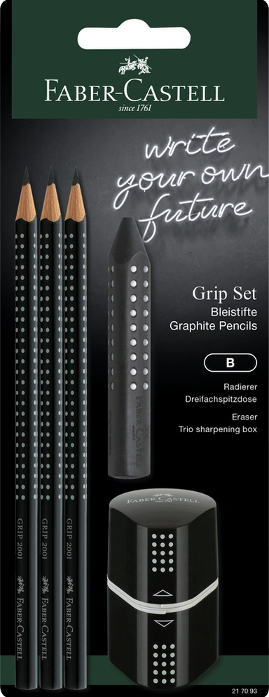 BLISTERSÆT FABER-CASTELL GRIP B