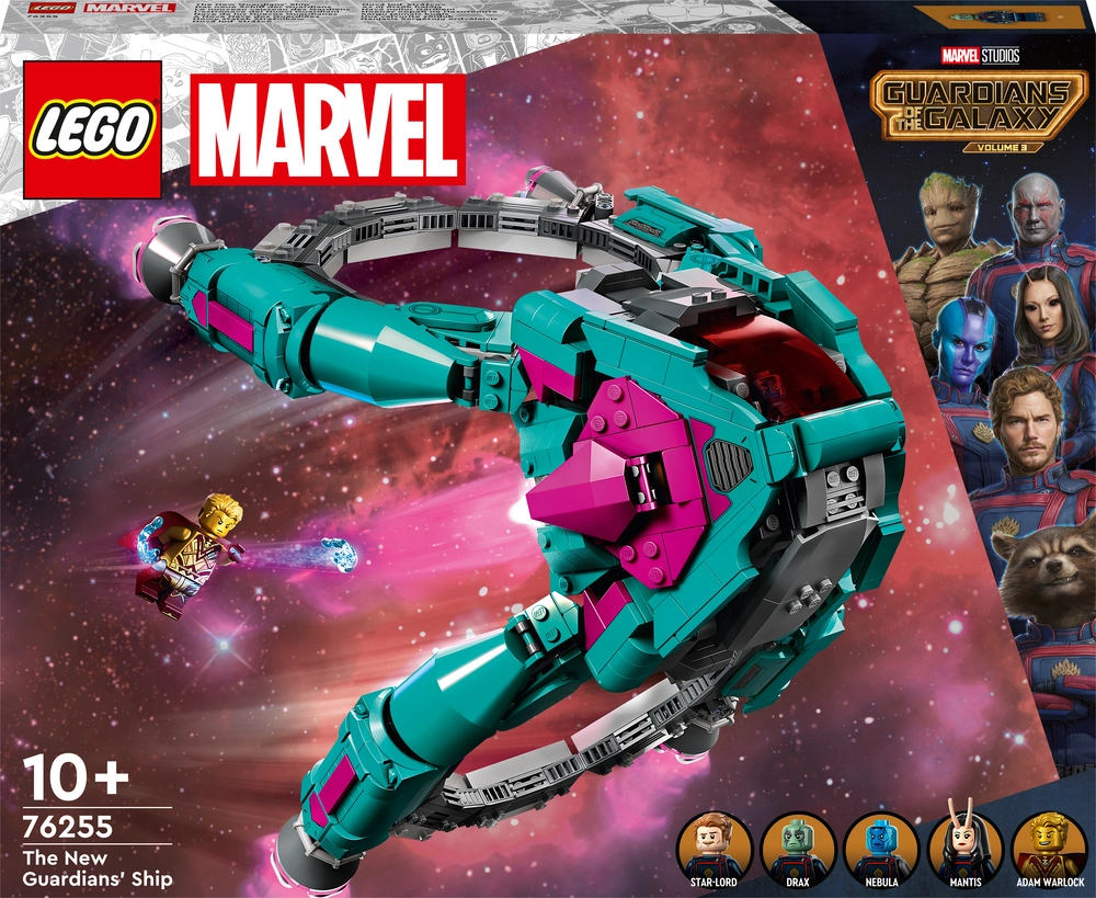 8: 76255 LEGO Super Heroes Det nye Guardians-rumskib