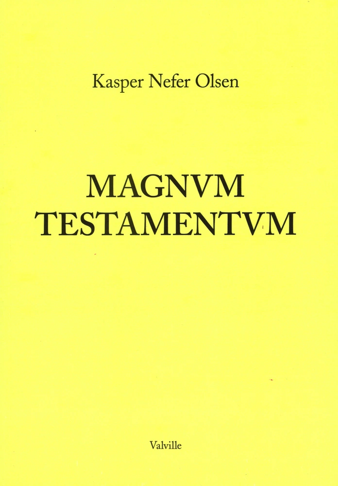 Magnvm Testamentvm