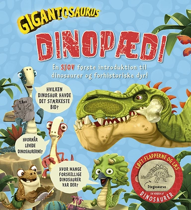 Gigantosaurus - Dinopædi (børneleksikon med flapper)