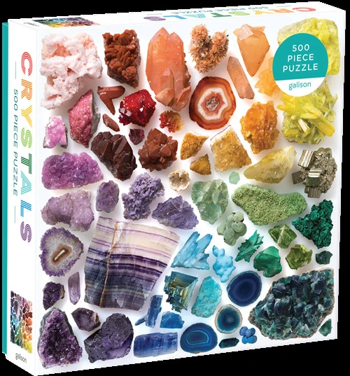 Rainbow Crystals 500 Piece Puzzle