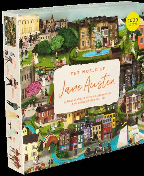 The World Of Jane Austen A Jigsaw Puzzle With 60 Characters