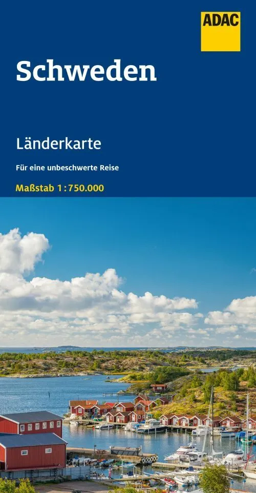 Billede af ADAC LänderKarte Schweden