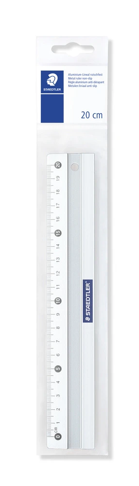#3 - Lineal aluminium steadtler 20 cm