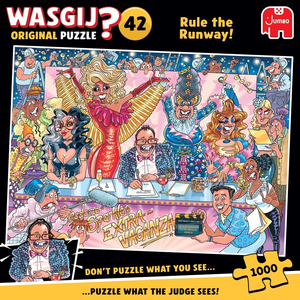 Wasgij Original 42 Rule the Runway! 1000 brikker billede
